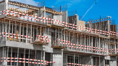 Construction  site Moers Kampus Neubau